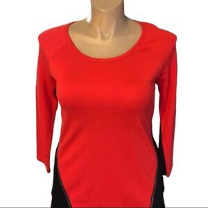Lynn Ritchie Top SMALL Red & Black NWT